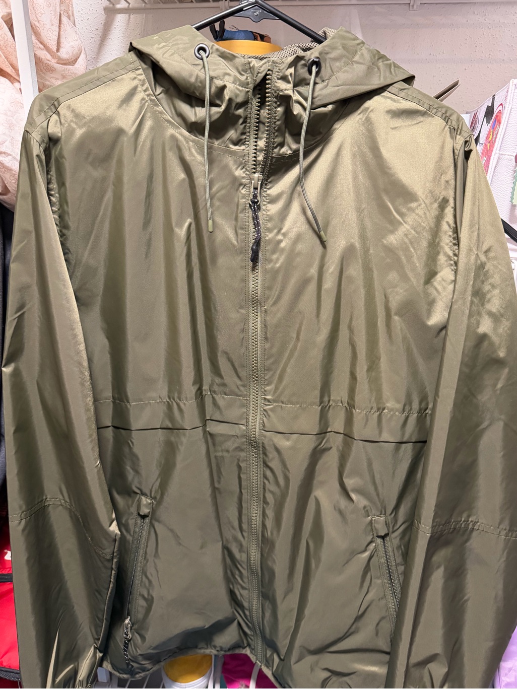 Mens Vans Wagner Windbreaker Grape Leaf Size Small